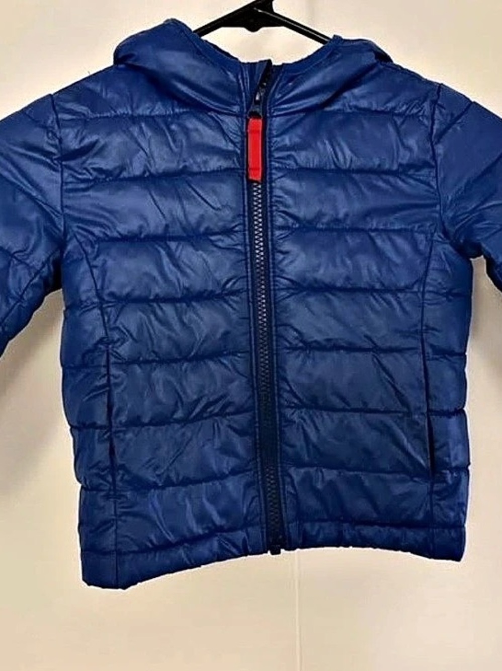 Primary Kids Blue Puffer Jacket Like New